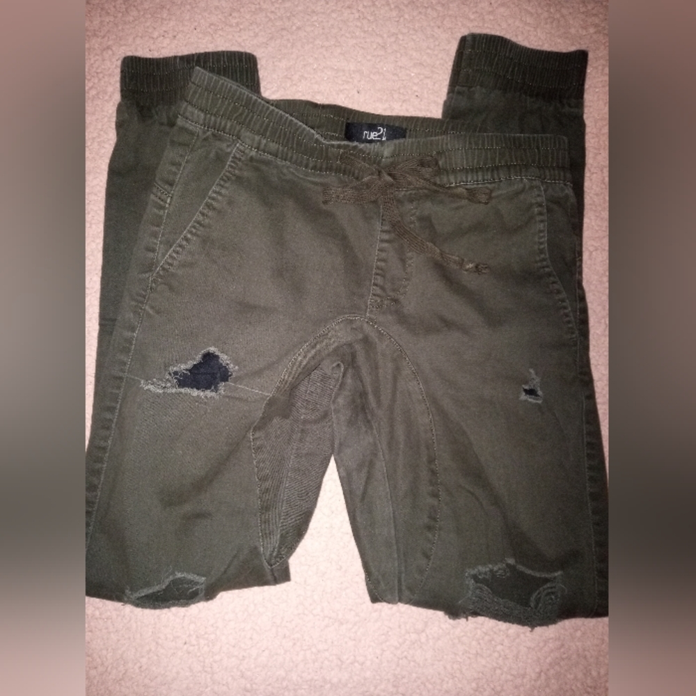 Distressed joggers | sz